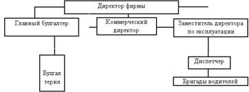 Организационная структура ООО «СВС».