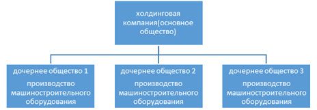 Классификация холдингов. Деятельность холдингов в Российской Федерации.