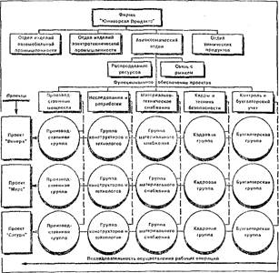 Матричная организационная структура.