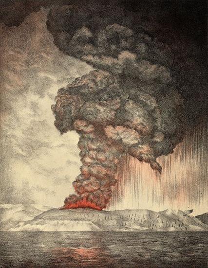 Извержение Кракатау 1883 г.