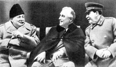 Крымская конференция. Взаимодействие СССР и союзников на разных этапах Второй мировой войны.