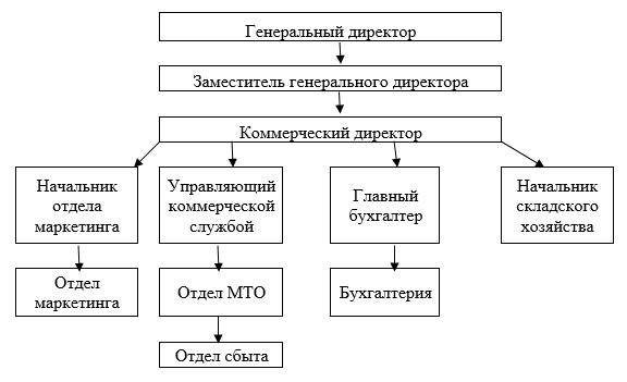 Организационная структура.