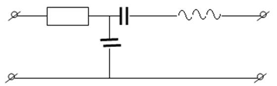 Схема RLC-цепи.