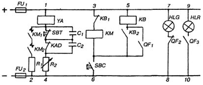 Описание работы выключателя ВАБ — 49.