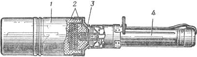 Устройство ручной противотанковой кумулятивной гранаты РКГ-3.