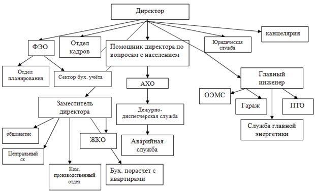 Организационная структура ФГУП .