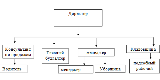Схема структуры управления ИП.