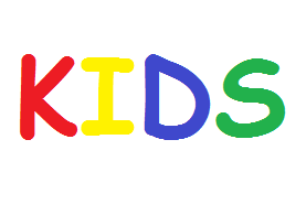 Логотип магазина детской одежды «KIDS».