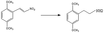 Рисунок 2. Схема получения фенилэтиламинов с использованием нитрометана.