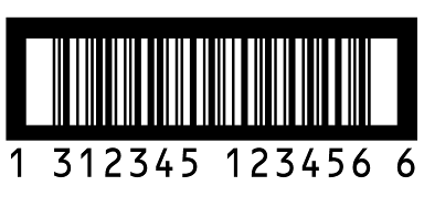 Пример штрихового кода ITF-14.