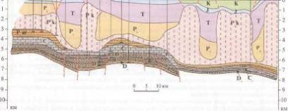 5) Толкын. Открыто в 1992 г. В структурном отношении представляет собой антиклиналь юго-запад-севсро-восточного простирания размерами 6x2,1 км с амплитудой 110 м (рис. 40).