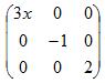 Понятие единичной матрицы: Единичной (обозначается Е иногда I) называется диагональная матрица с единицами на главной диагонали.