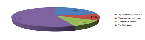 Размер ФОТ по категориям сотрудников ООО «Зеленый остров» за 2012 год.