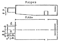 Схема планировки кинопроекционного комплекса конференц-зала.