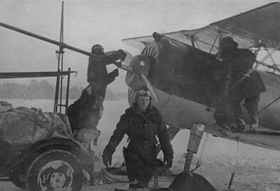 Воздушный транспорт в годы Великой Отечественной войны.