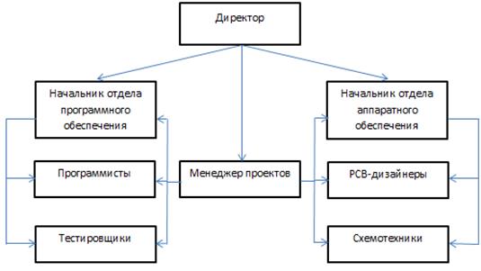 Организационная структура ООО «Аксоним».