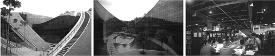 [6] - Шкoла искусств, дизайна и медиа технологического университета (NTU Center of Arts, design and media). Корпорация «CPG Consultants Pte. Ltd». Сингапур.