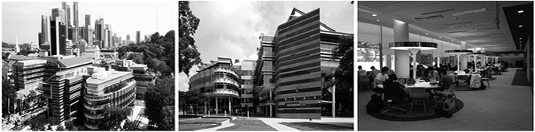 [10] - Школа информационных систем сингапурского университета управления. Архитектурная студия «KNTA Architects» совместно с архитектурным бюро «Cullinan Studio». Сингапур.