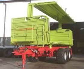 Общий вид универсального тракторного прицепа Conow TMK 16/TMK22 Universal от фирмы Conow-Anhдngerbau.