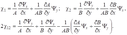 Математическая модель деформирования ортотропных конических оболочек.