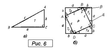 Теорема Пифагора и способы ее доказательства.