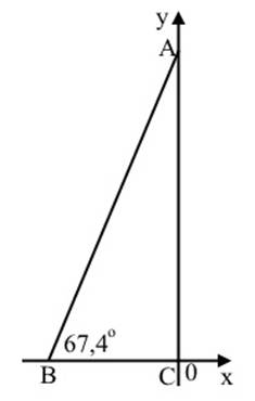 Треугольник со сторонами 5,12,13.