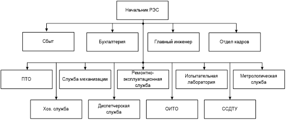 Организационная структура управления.