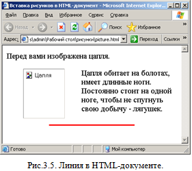 Графика в HTML-документе.