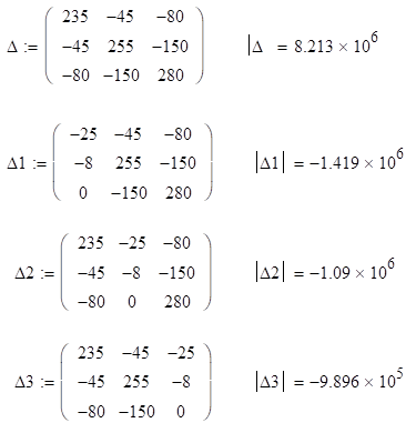 Задание 2. Определить токи во всех ветвях системы методом контурных токов.
