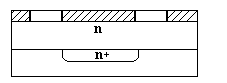 Последовательность формирования эпитаксиально-планарной структуры со скрытым n+-слоем.