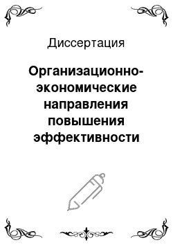 Диссертация: Организационно-экономические направления повышения эффективности использования производственного потенциала промышленных предприятий: По материалам машиностроения Самар. обл