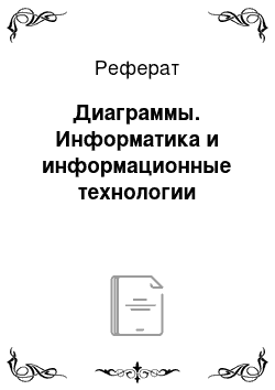 Реферат: Диаграммы. Информатика и информационные технологии