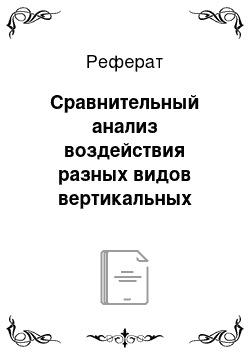 Реферат: Сравнительный анализ воздействия разных видов вертикальных контрактов на общественное благосостояние