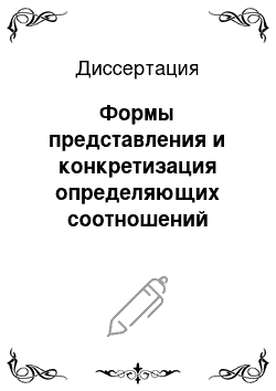 Диссертация: Формы представления и конкретизация определяющих соотношений нелинейной теории упругости